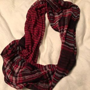 J Jill Plaid infinity scarf